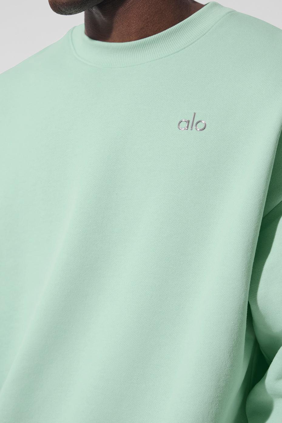 Accolade Crew Neck Pullover - Spearmint Product Image