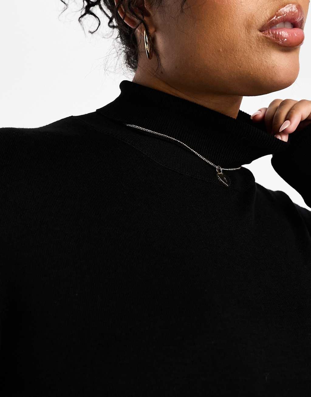 Only Curve roll neck sweater Product Image