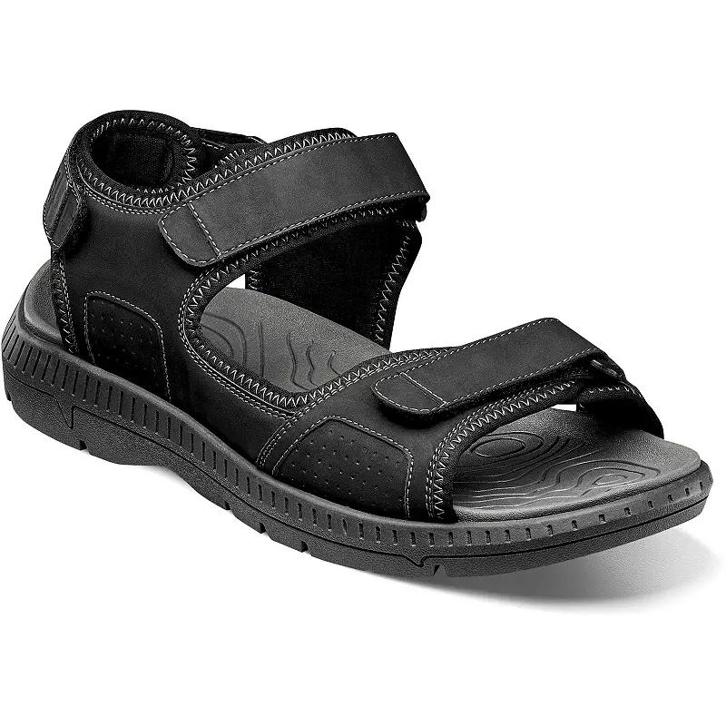 Nunn Bush® Laguna Men's 3-Strap River Sandals,  Product Image