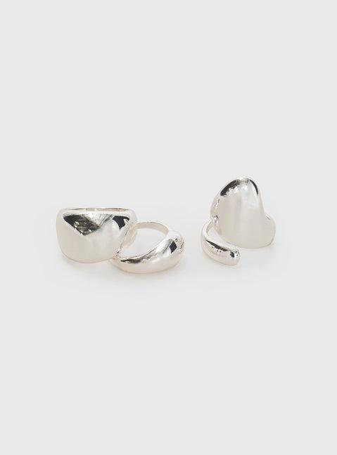 Elettra Ring Pack Silver Product Image