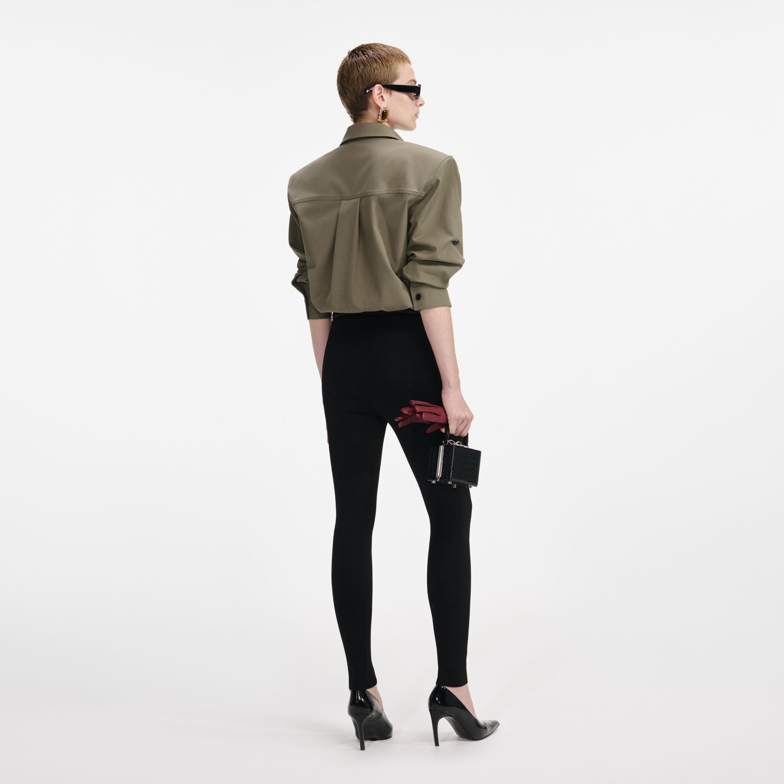 Green Cotton Shirt Product Image