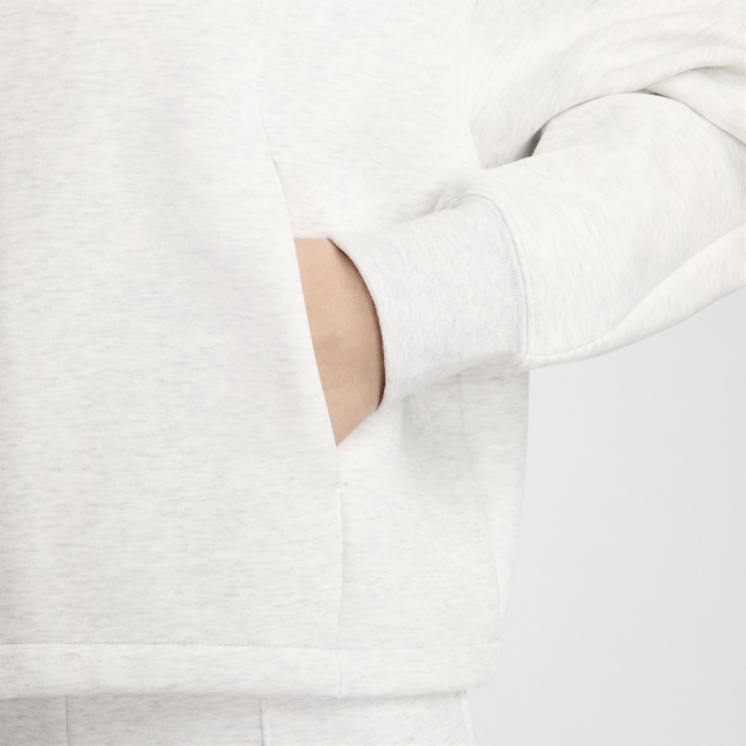 Womens Nike Sportswear Tech Fleece Oversized Hoodie | FV6322-013 Product Image