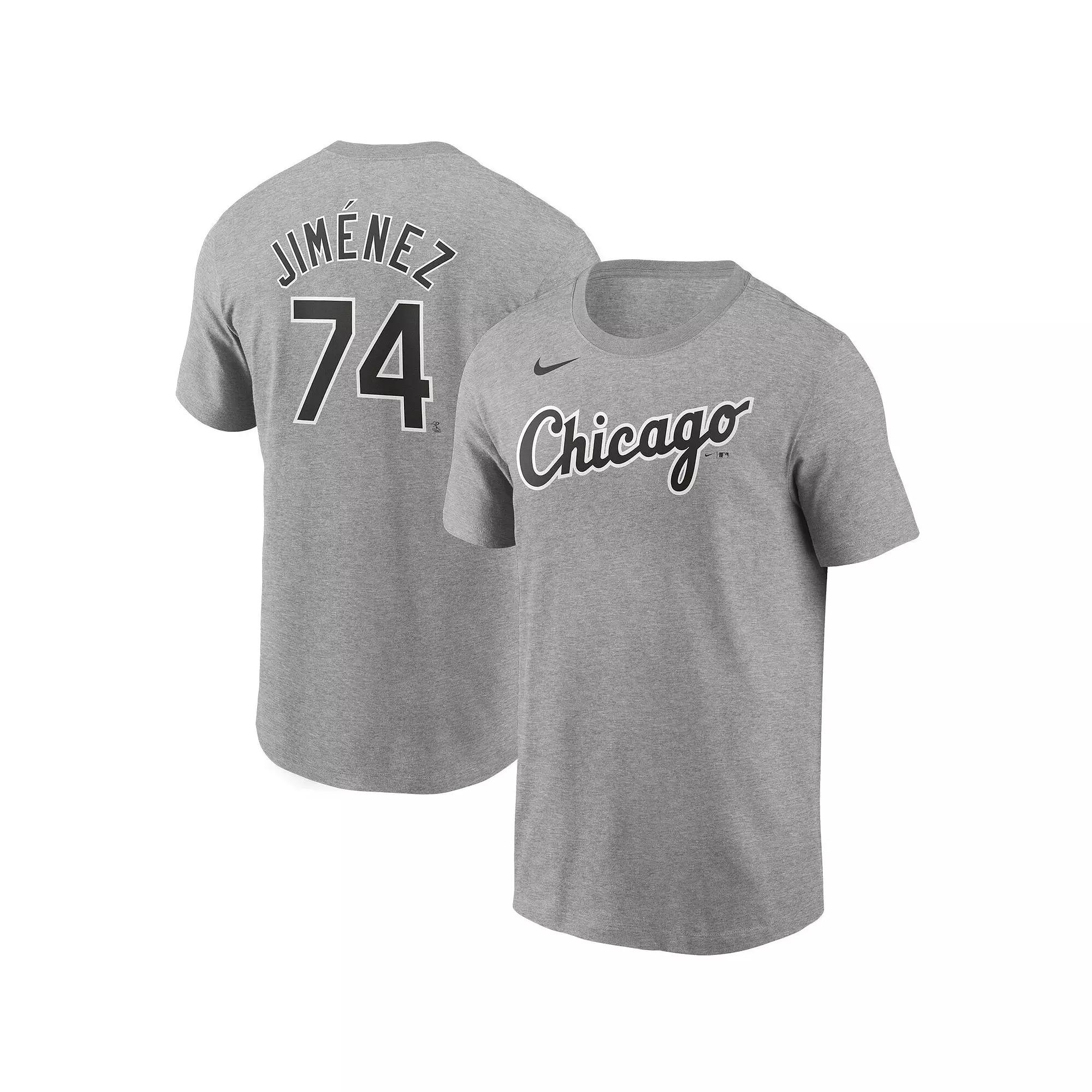 Men's Nike Heather Gray Chicago White Sox Name & Number T-Shirt,  Product Image