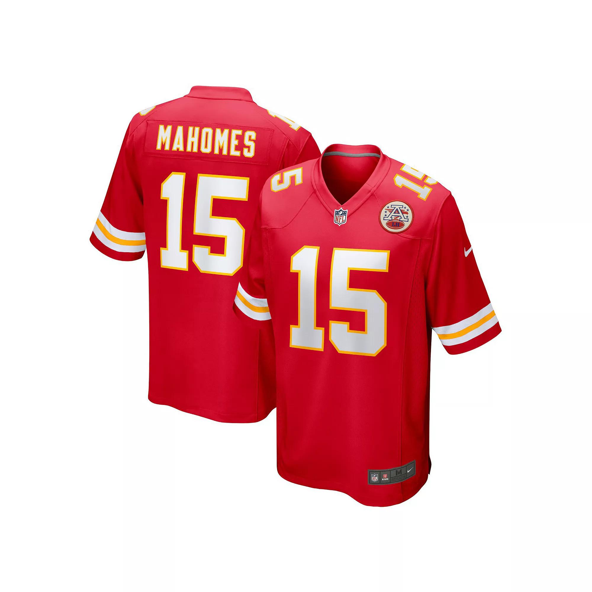 Men's Nike Patrick Mahomes Red Kansas City Chiefs Game Jersey, Size: XL Product Image