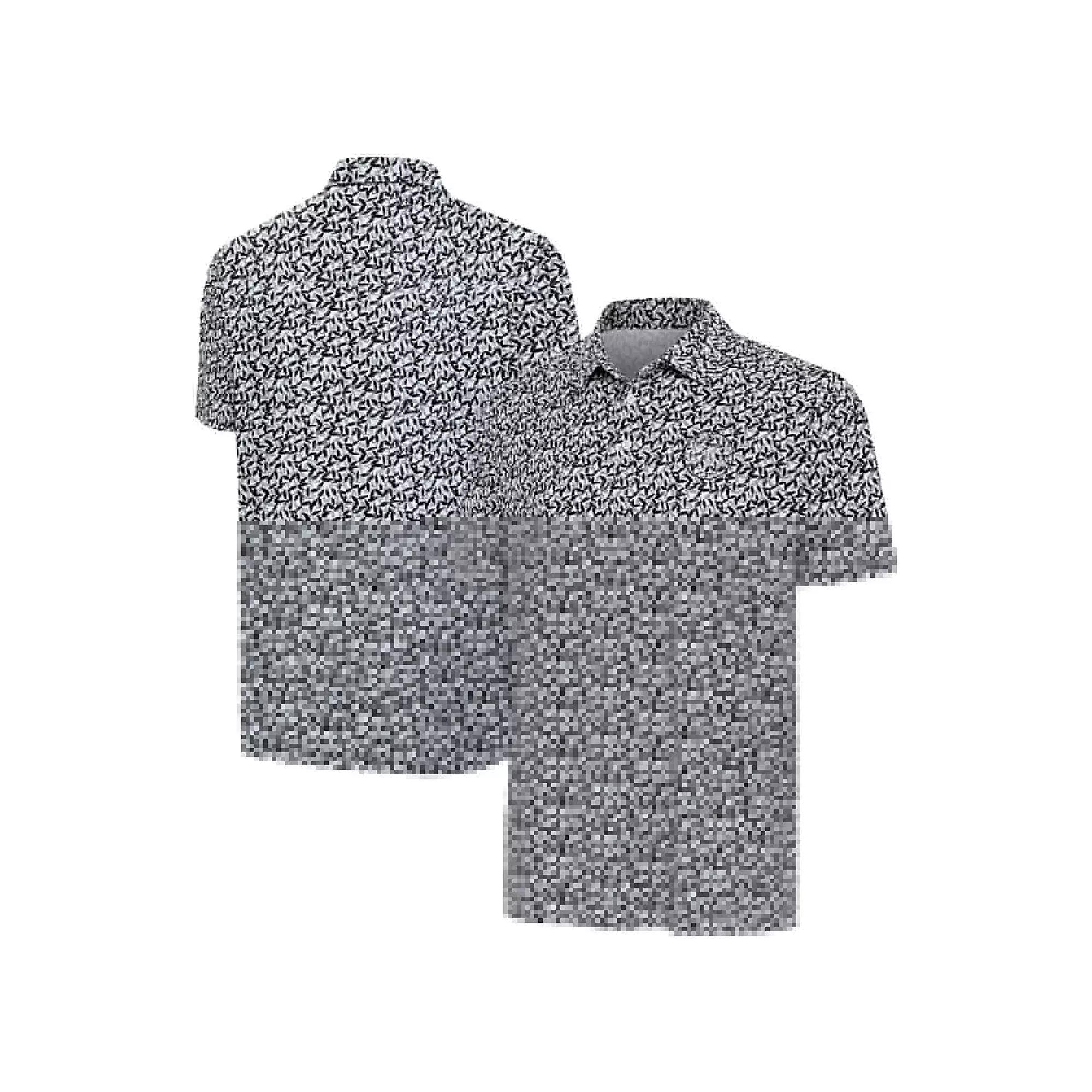 Men's Antigua Gray/Black Inter Miami CF Seasons Polo, Size: Large, Mls Grey Product Image