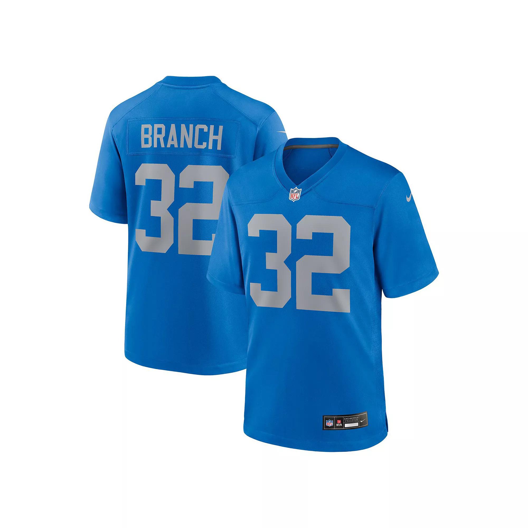 Brian Branch Detroit Lions Nike Mens NFL Game Football Jersey | 67NM0B9L9JF-DEA Product Image