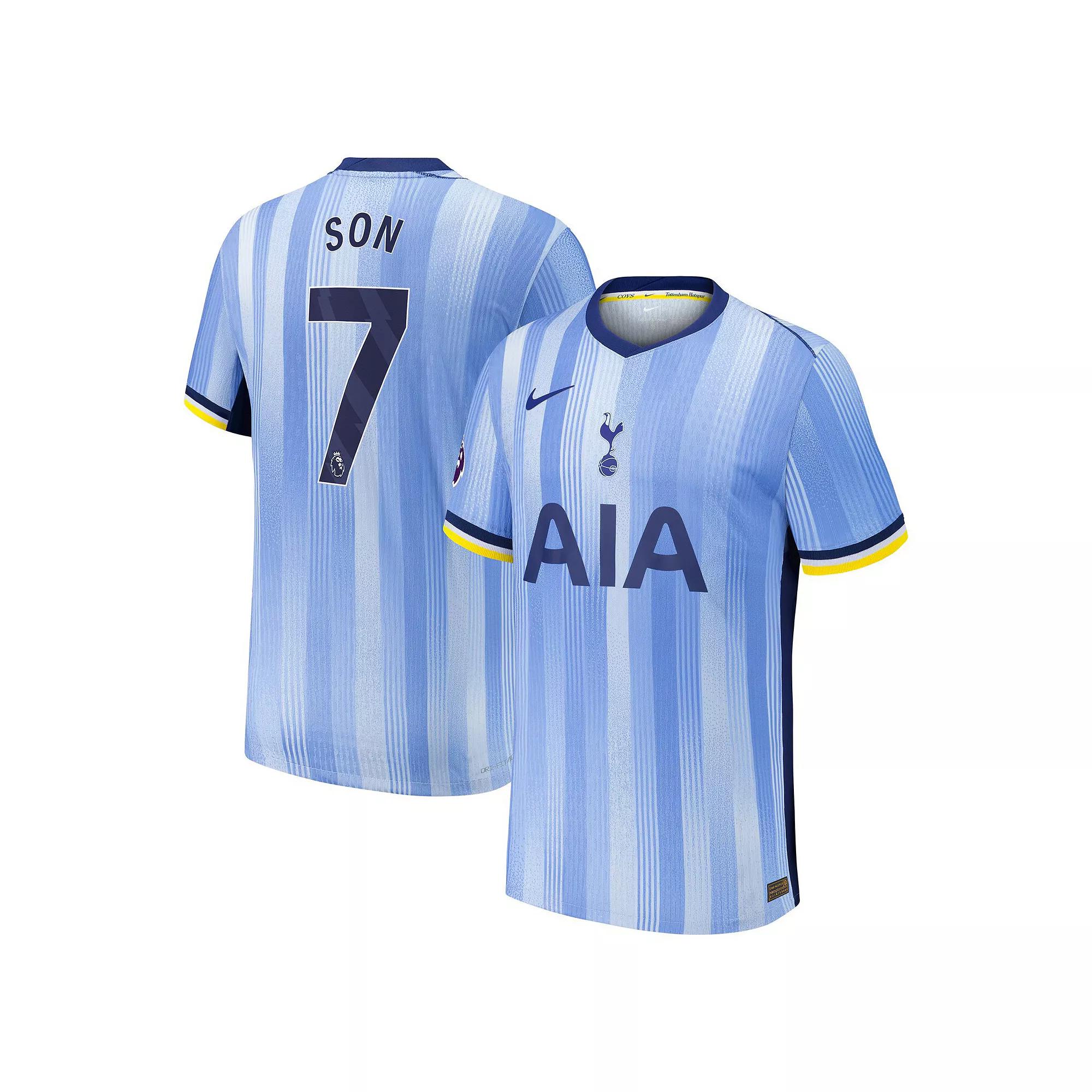 Men's Nike Son Heung-Min Blue Tottenham Hotspur 2024/25 Away Authentic Player Jersey, Size: 2XL, Tot Blue Product Image