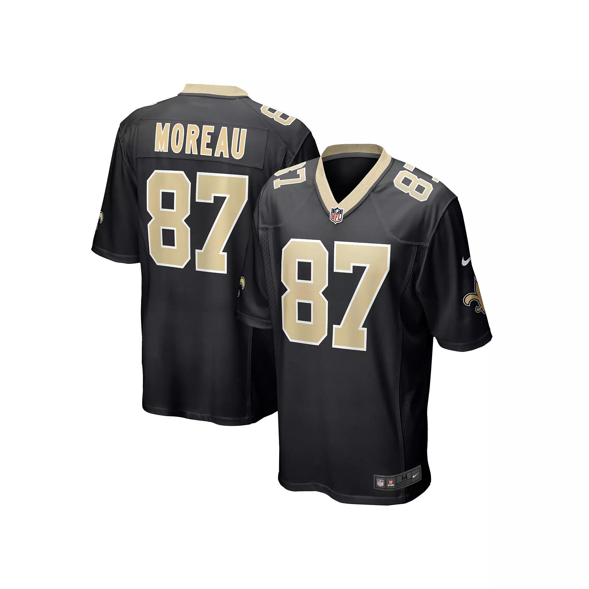 Men's Nike Foster Moreau Black New Orleans Saints Game Jersey,  Product Image