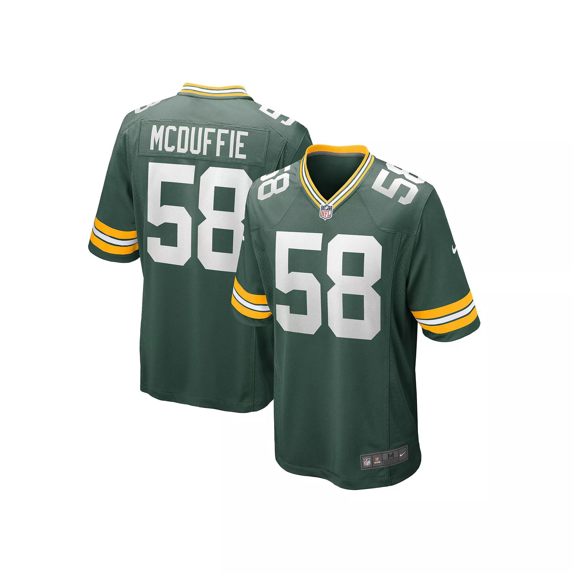 Mens Nike Jaire Alexander Bay Packers Game Team Jersey Product Image