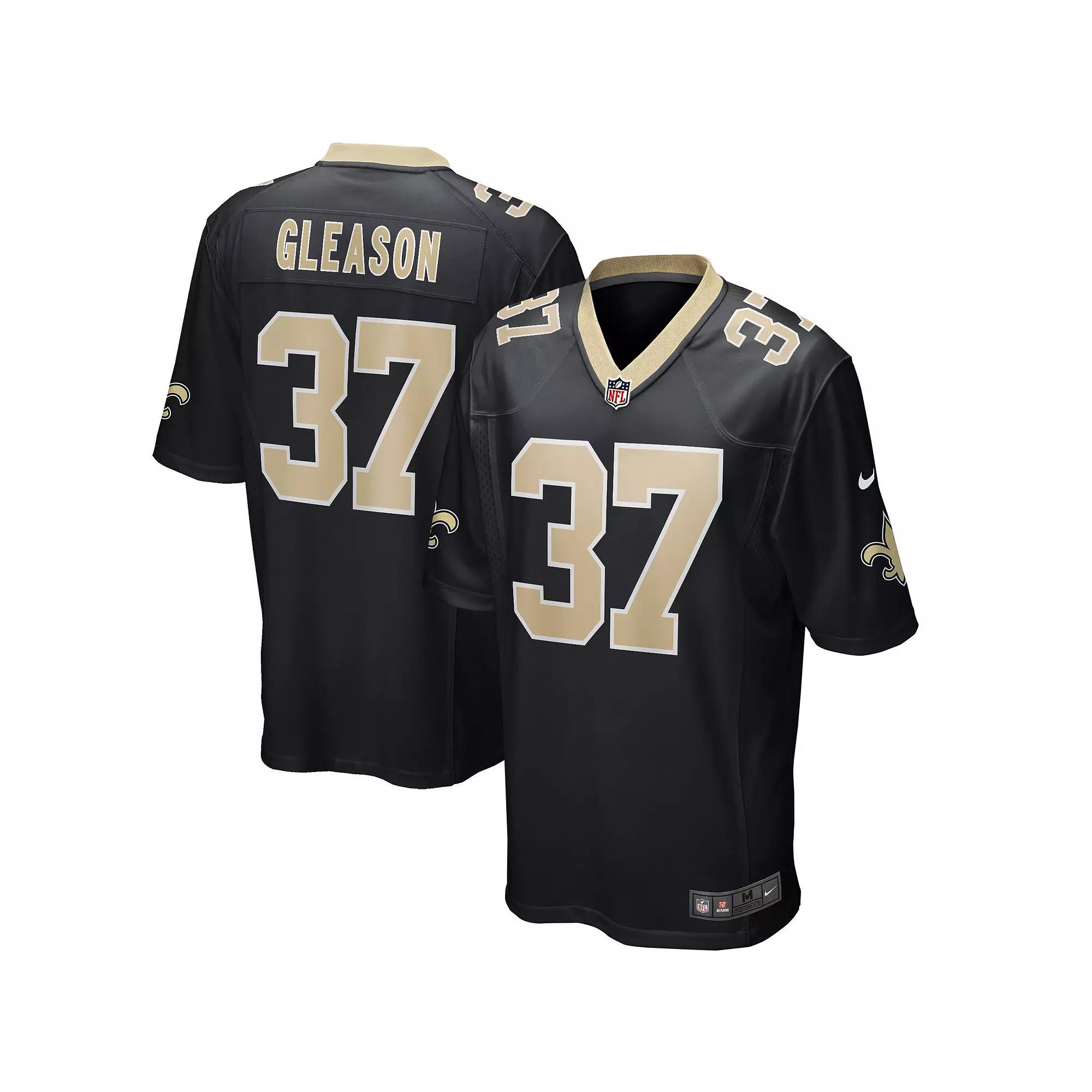 Men's Nike Steve Gleason Black New Orleans Saints Game Retired Player Jersey,  Product Image