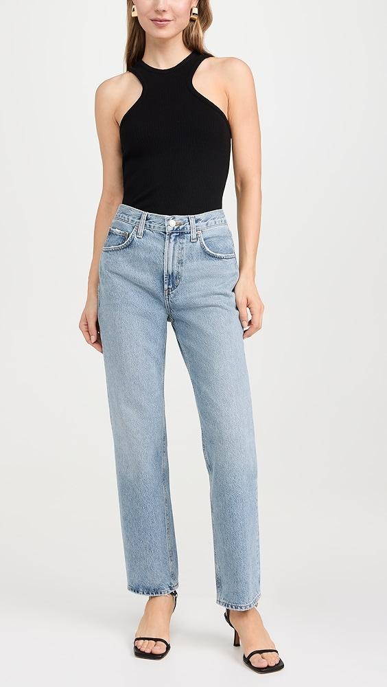 AGOLDE Valen Mid Rise Vintage Straight Jeans | Shopbop Product Image