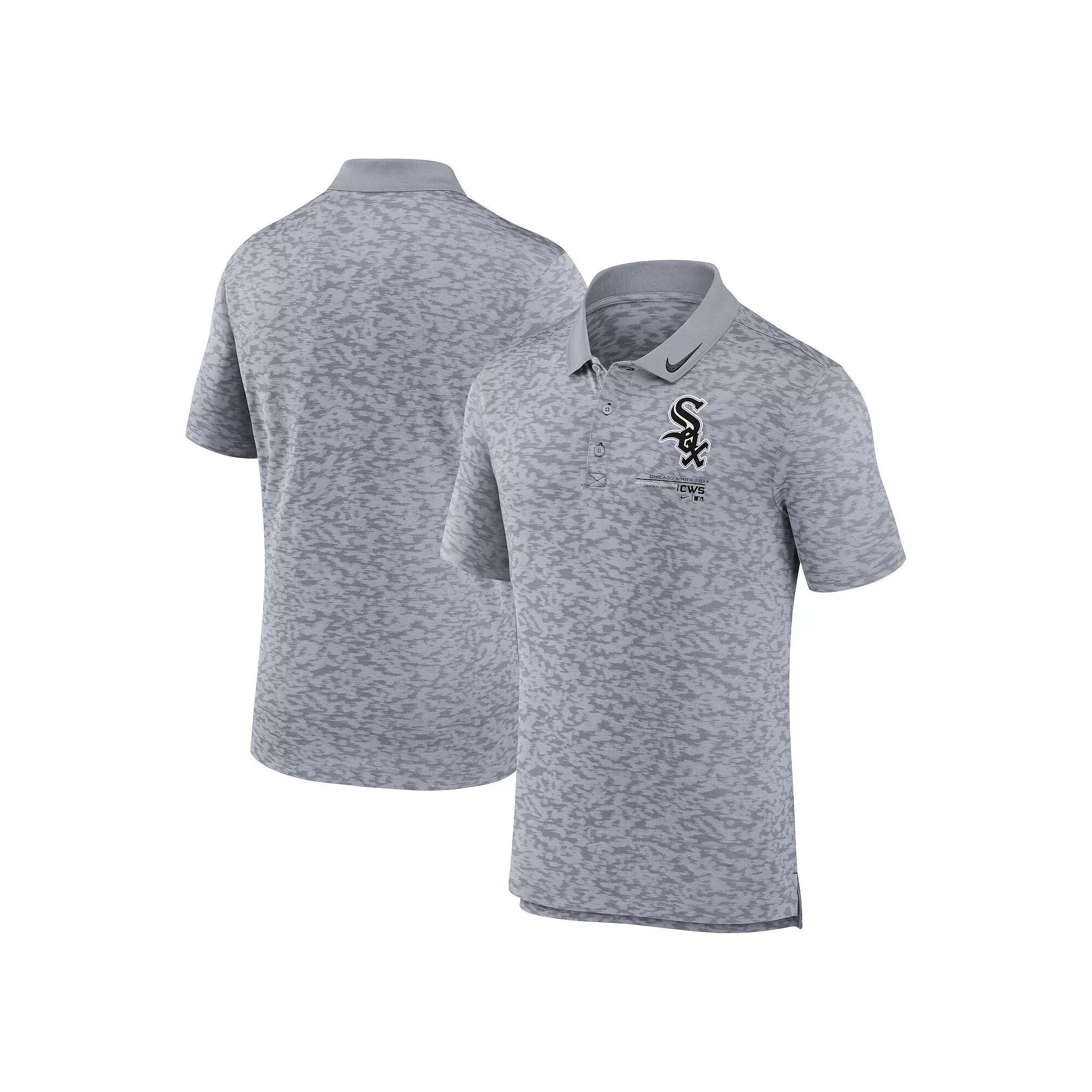 Men's Nike Gray Chicago White Sox Next Level Performance Polo,  Product Image