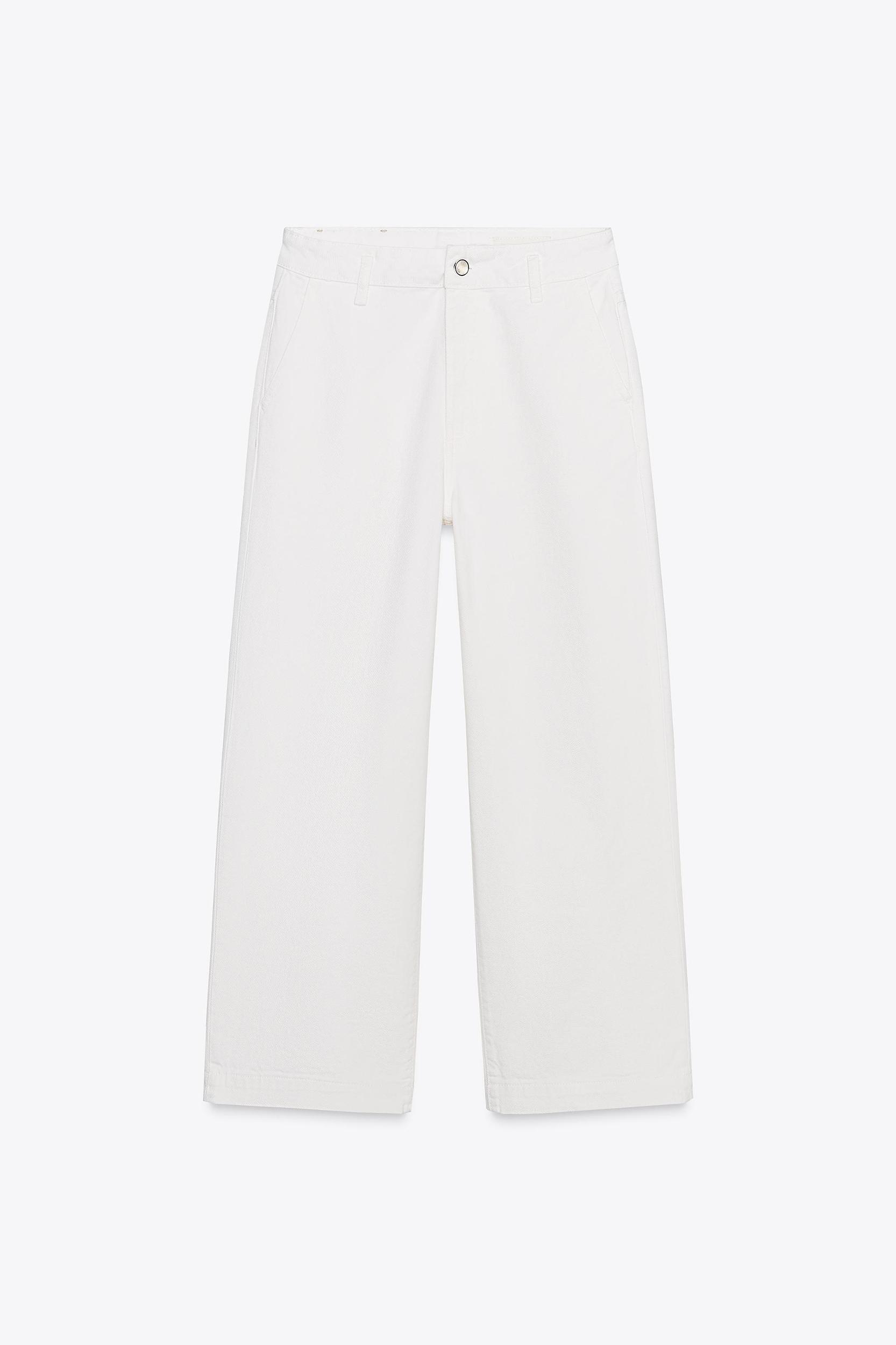 ZW COLLECTION CROPPED CHINO PANTS Product Image