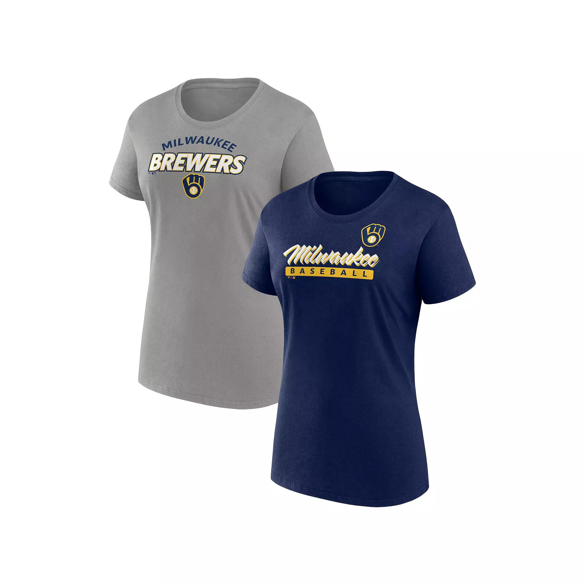Women's Fanatics Branded Los Angeles Chargers Risk T-Shirt Combo Pack, Size: XL, Blue Product Image