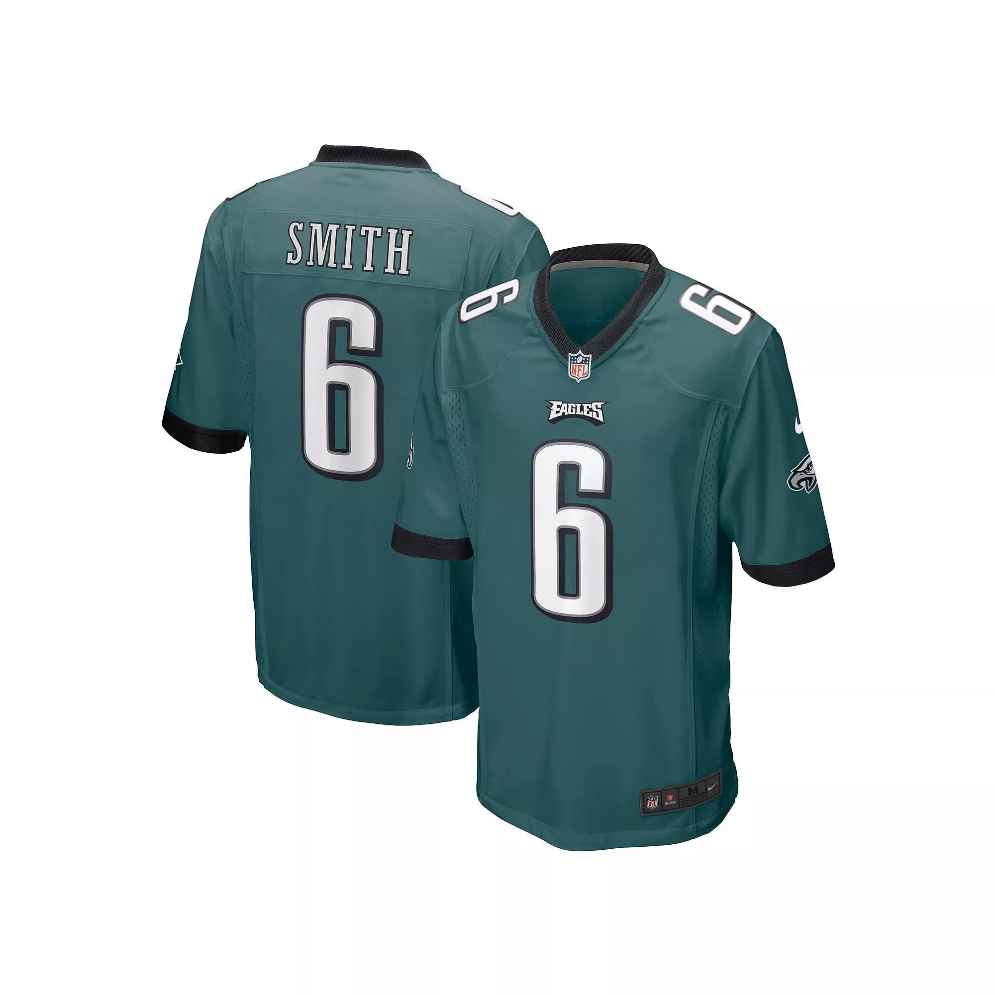 Men's Nike DeVonta Smith Midnight Green Philadelphia Eagles Player Game Jersey,  Product Image