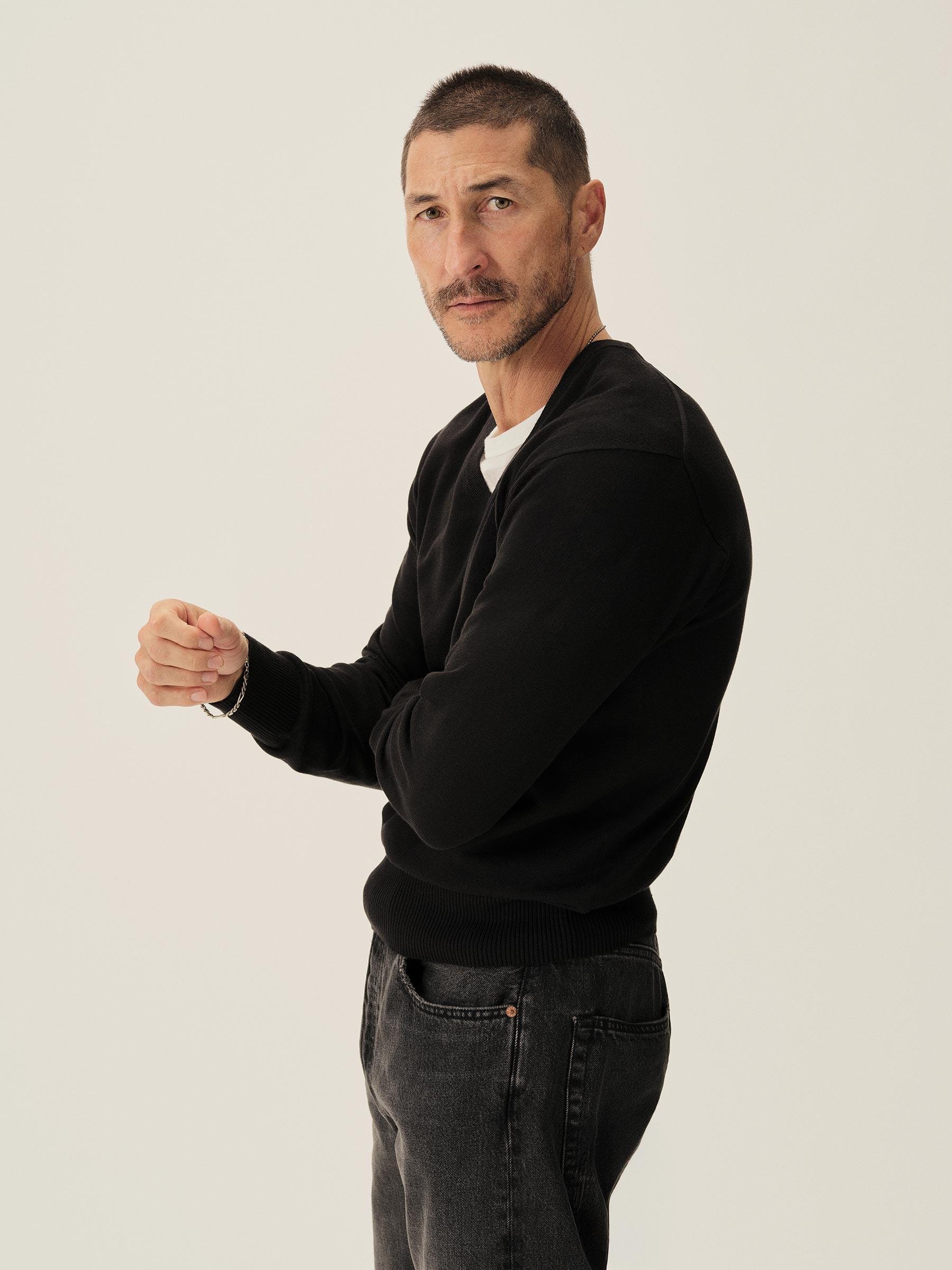 Mens Duo Fold Crewneck Sweatshirt Product Image