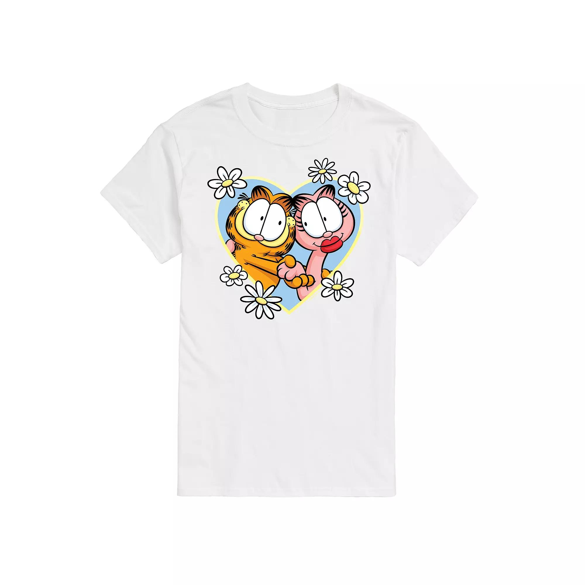 Men's Garfield Heart Graphic Tee,  Product Image