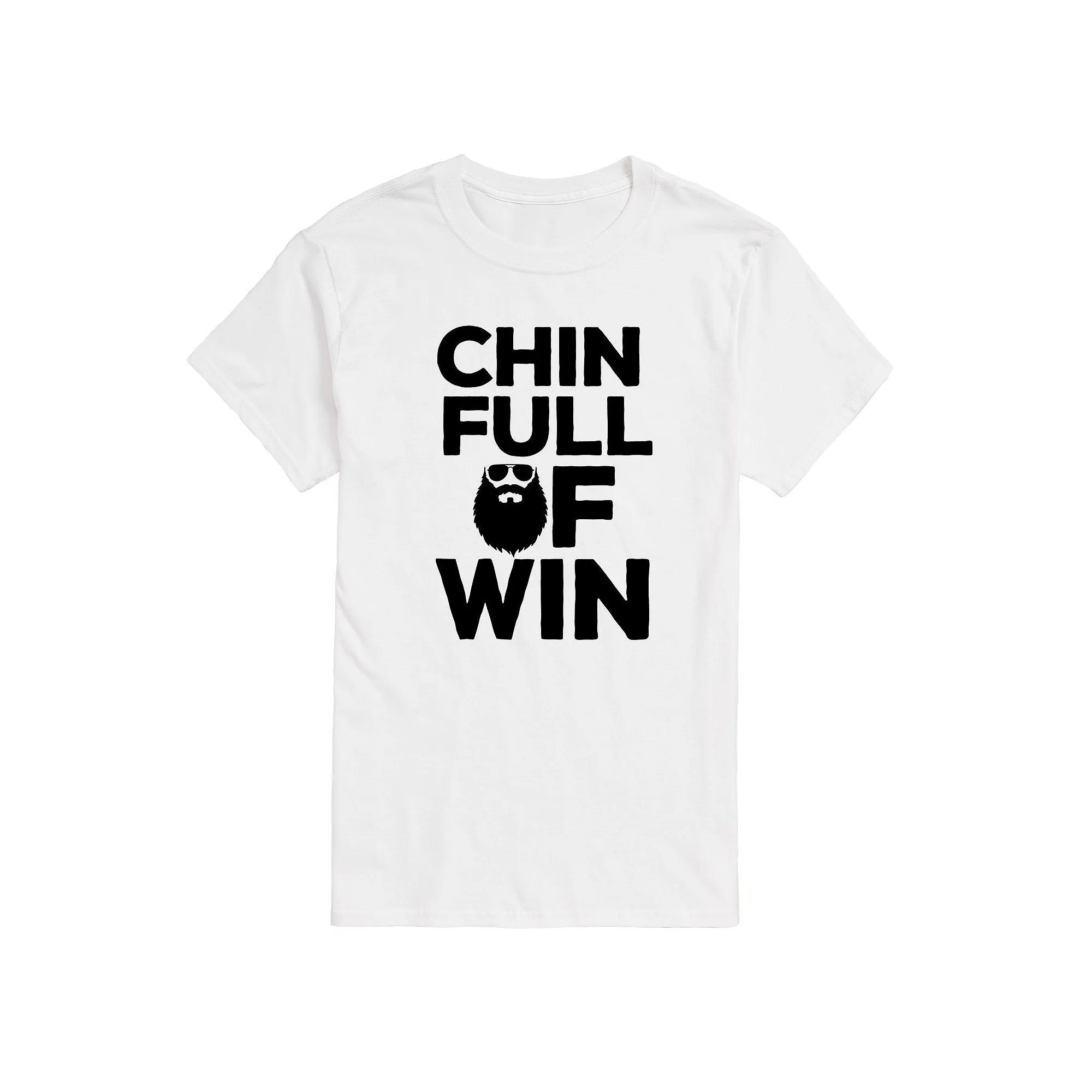 Big & Tall "Chin Full of Win" Graphic Tee, Men's,  Product Image