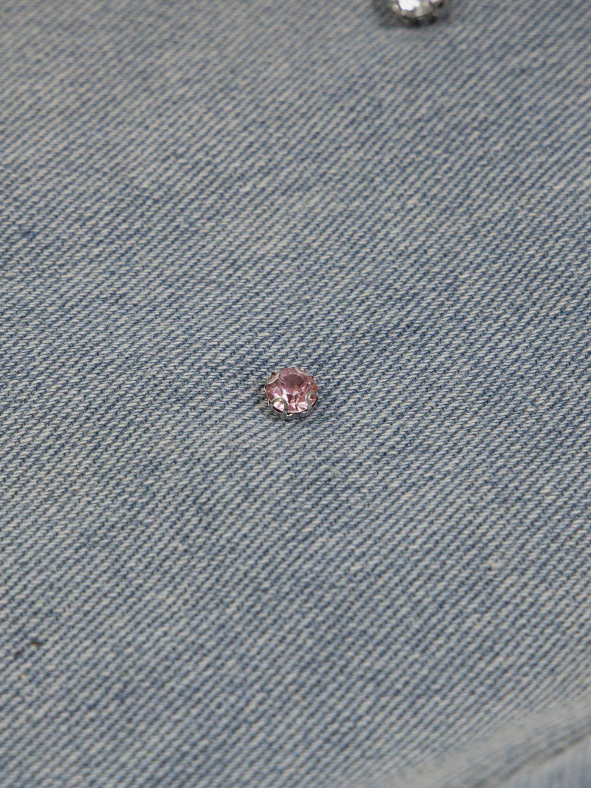 Aelfric Eden Rhinestone Application Jorts Product Image