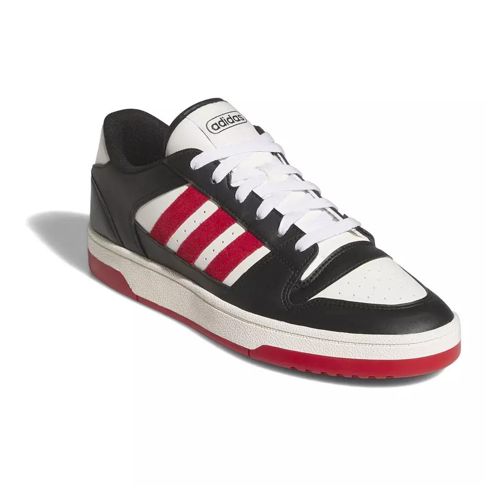 adidas Break Start Men's Basketball Shoes, Size: 11, Black Red White Product Image