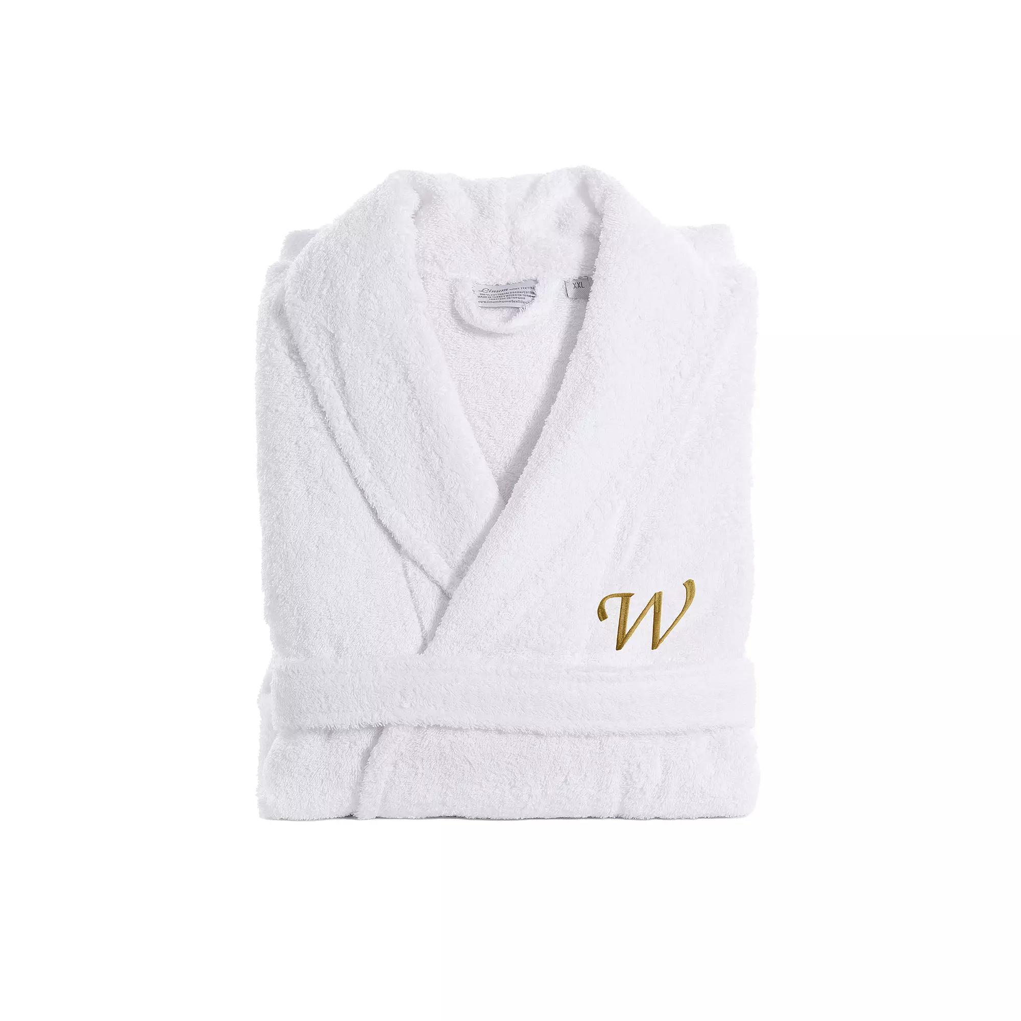 Linum Home Textiles Turkish Cotton Personalized Quick Dry Terry Bathrobe, Adult Unisex,  Product Image