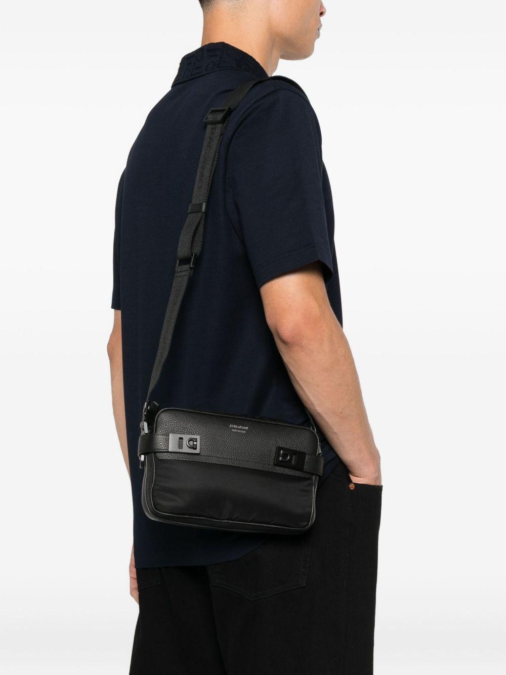 Gancini-buckles messenger bag Product Image