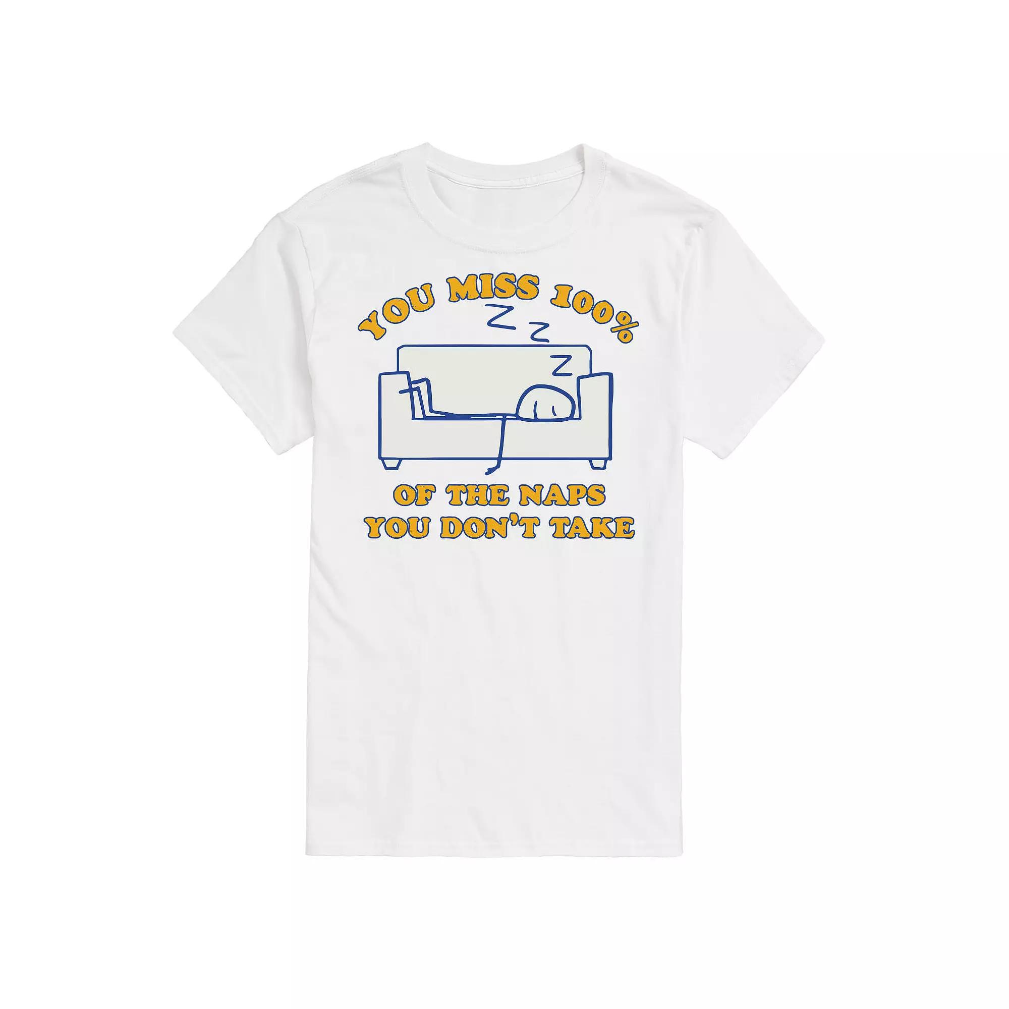Men's You Miss 100 Naps Tee,  Product Image