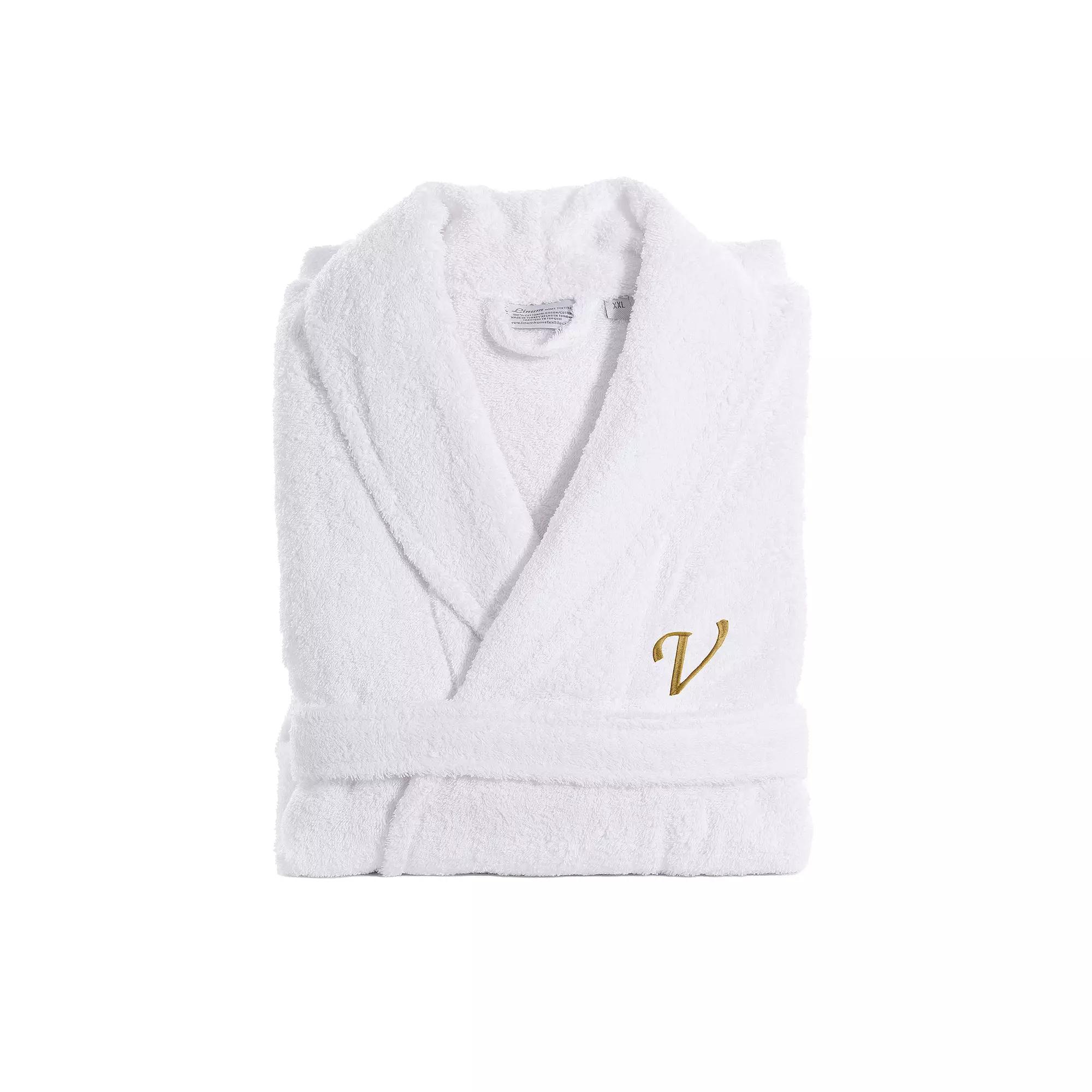 Linum Home Textiles Turkish Cotton Personalized Quick Dry Terry Bathrobe, Womens Product Image