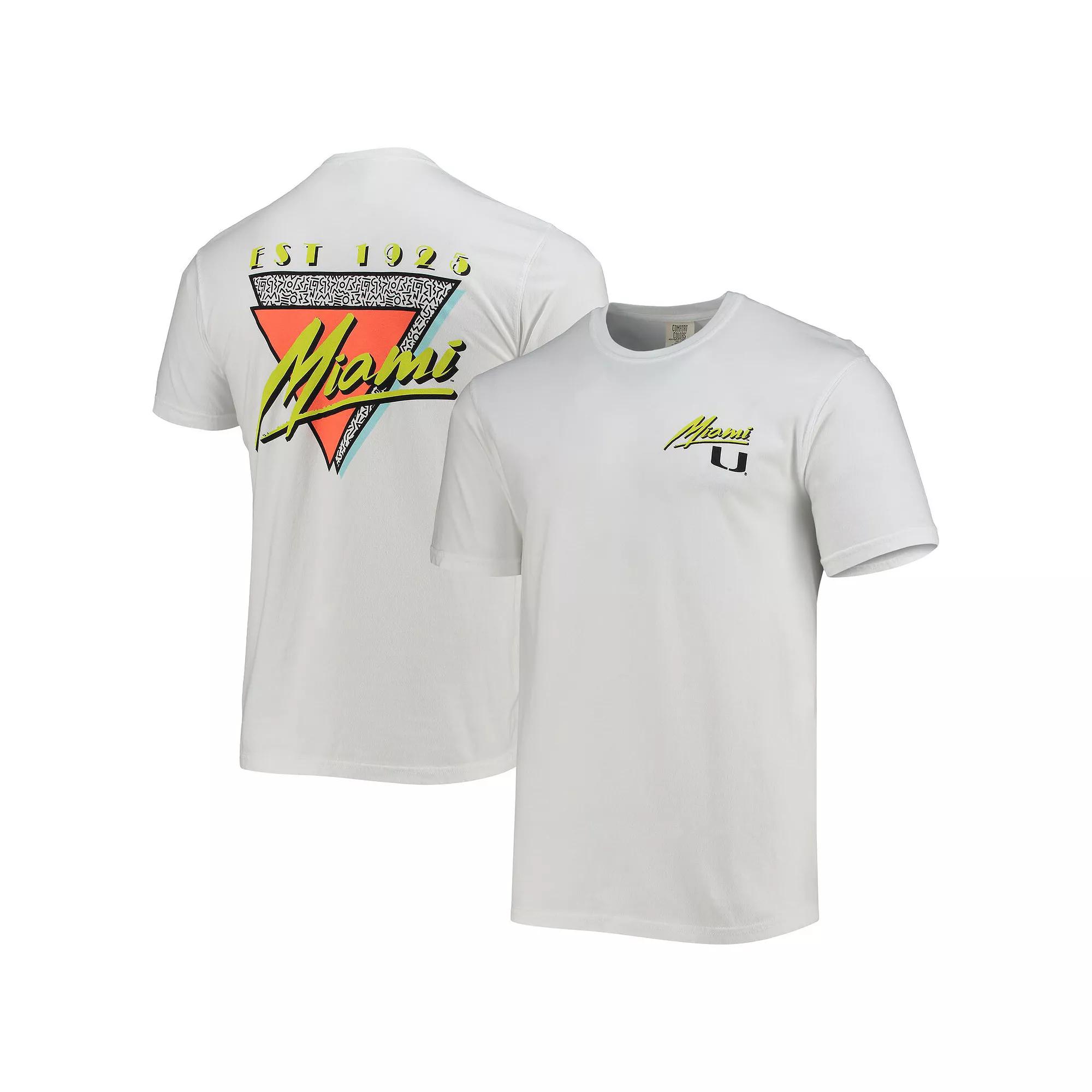 Mens Miami Hurricanes Miami Vice Est. Comfort Color T-Shirt Product Image