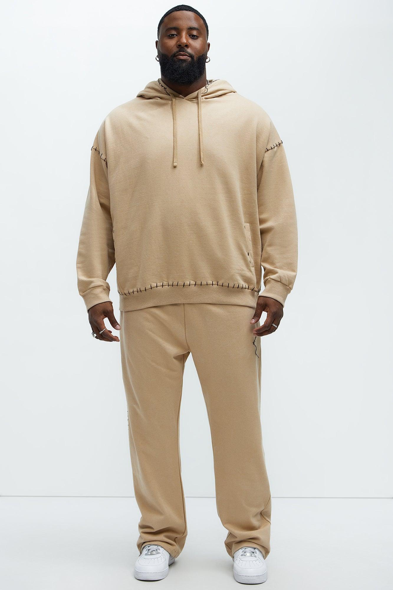 Fresh Studded Hoodie - Khaki Product Image