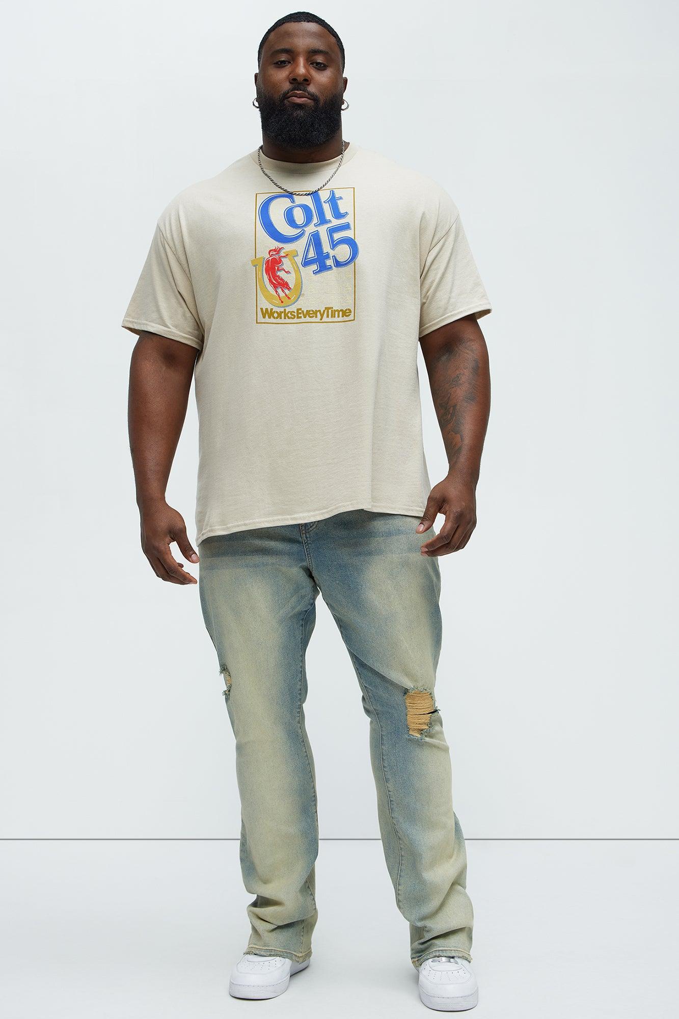 Colt 45 Cold One Short Sleeve Tee - Sand Product Image