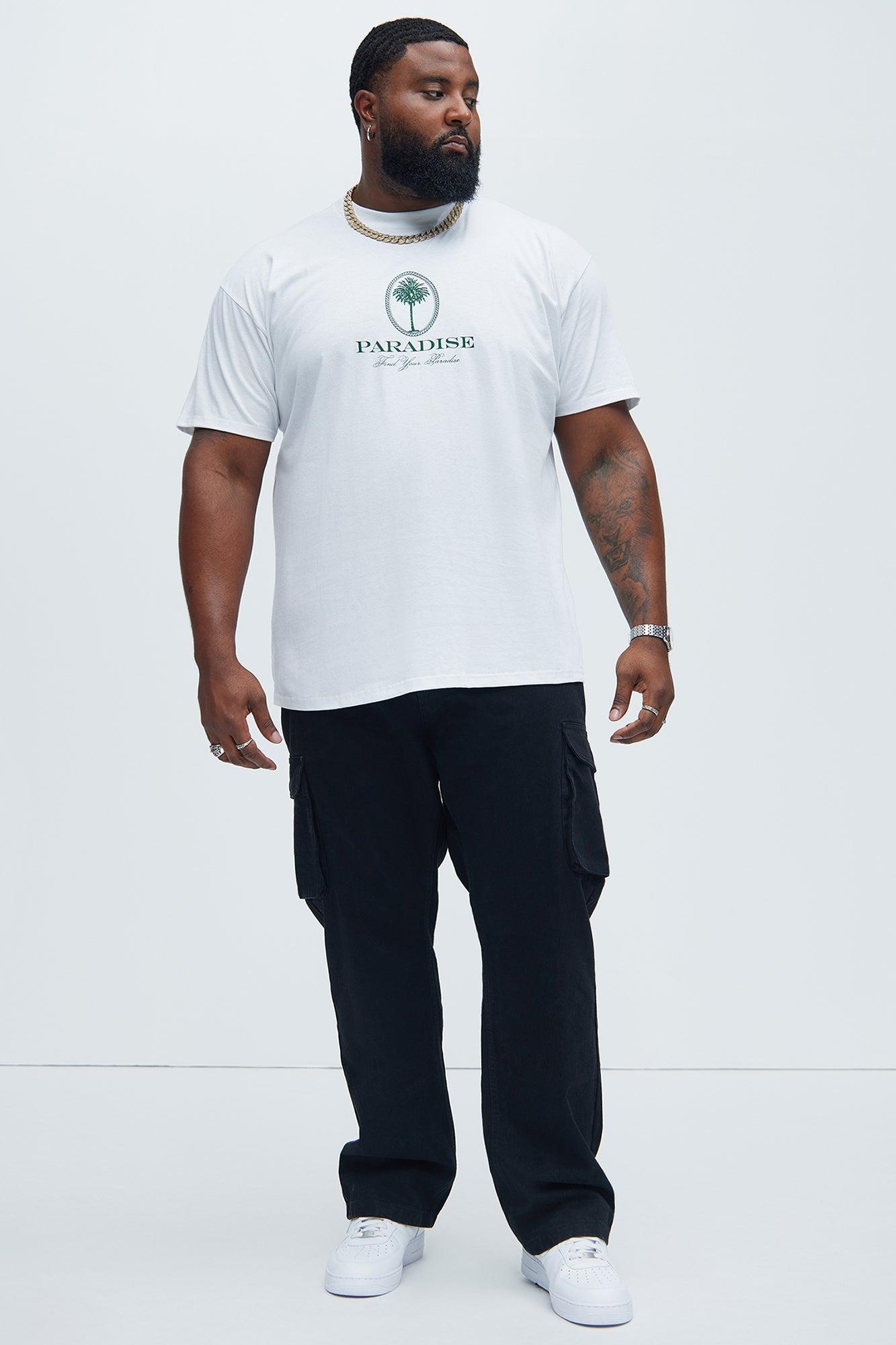 Find Your Paradise Short Sleeve Tee - White Product Image