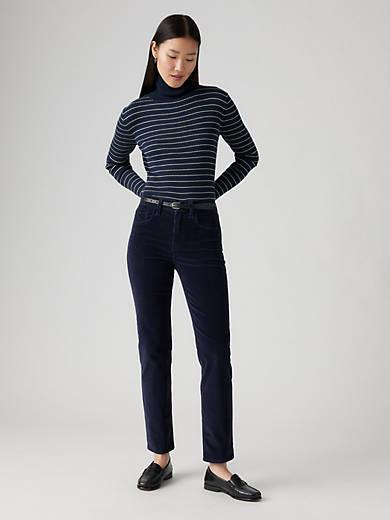 724 High Rise Straight Corduroy Women's Jeans Product Image