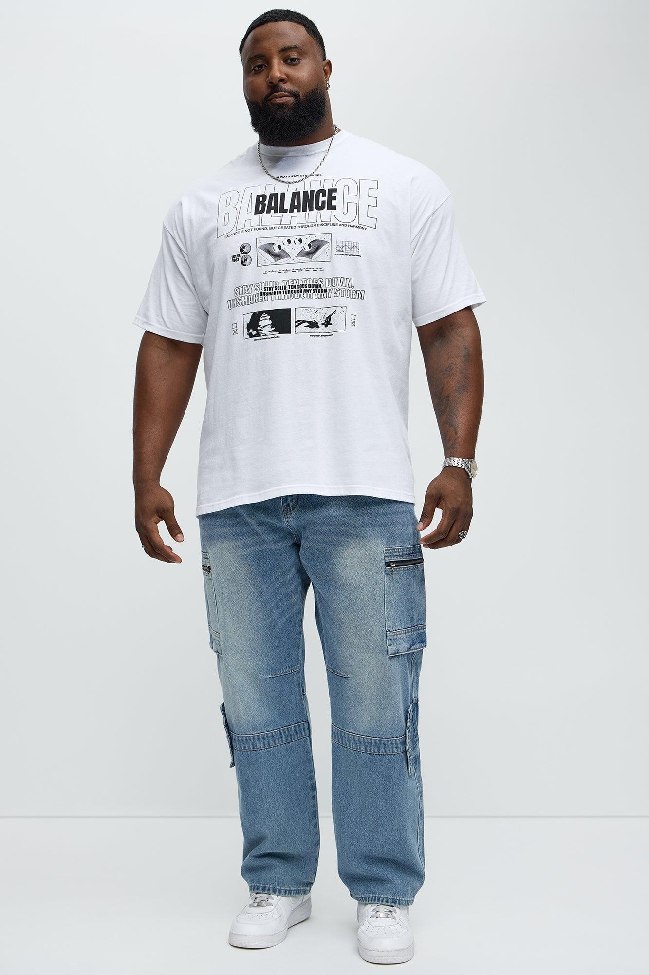 Always In Control Short Sleeve Tee - White Male Product Image