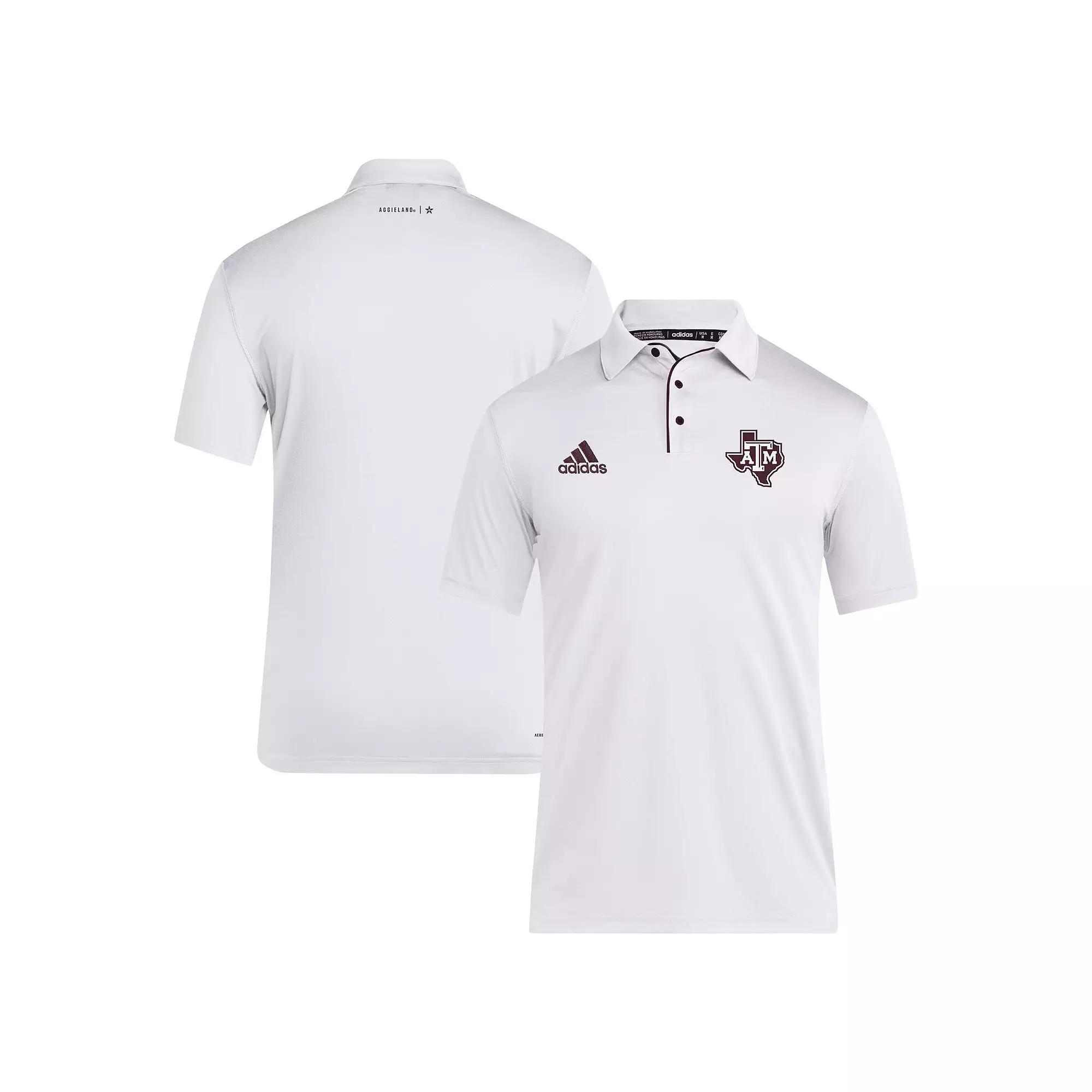 Mens adidas Texas A&M Aggies 2024 Coaches AEROREADY Polo Product Image
