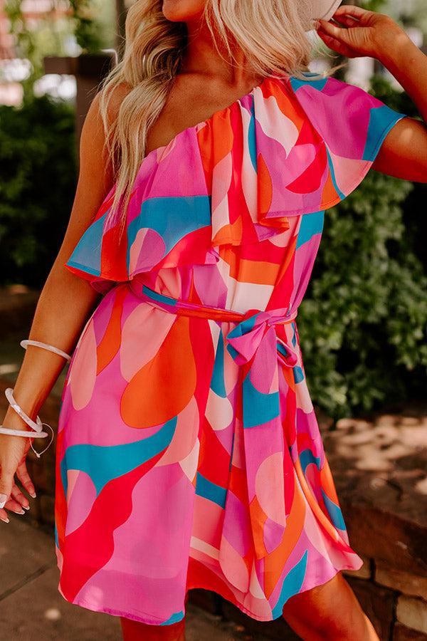 A Little Bit Flirty Mini Dress Product Image