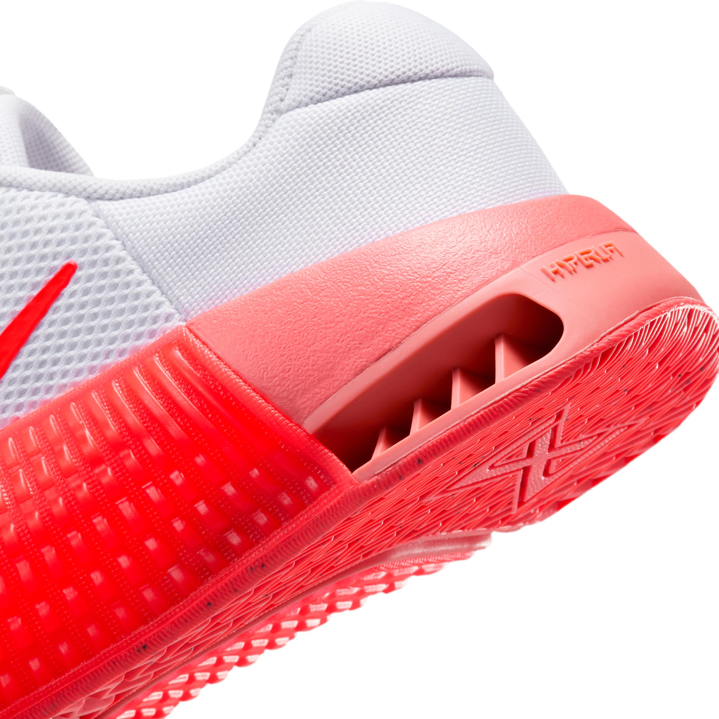 Nike Womens Metcon 9 Training Shoes in White/Bright Crimson/Magic Ember Product Image