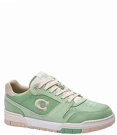 COACH Mens Soho Suede and Leather Lace Up Sneakers Product Image