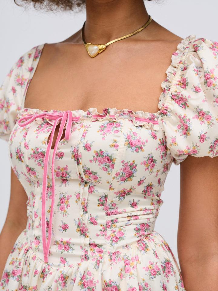 Etienne Mini Dress — Pink Product Image