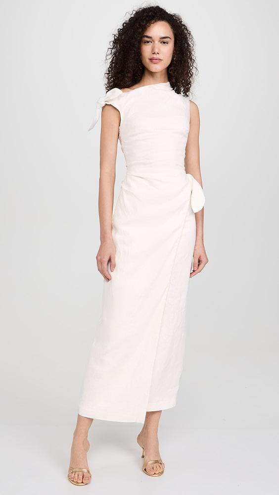 SIR. Tamara Tie Midi Dress | Shopbop Product Image