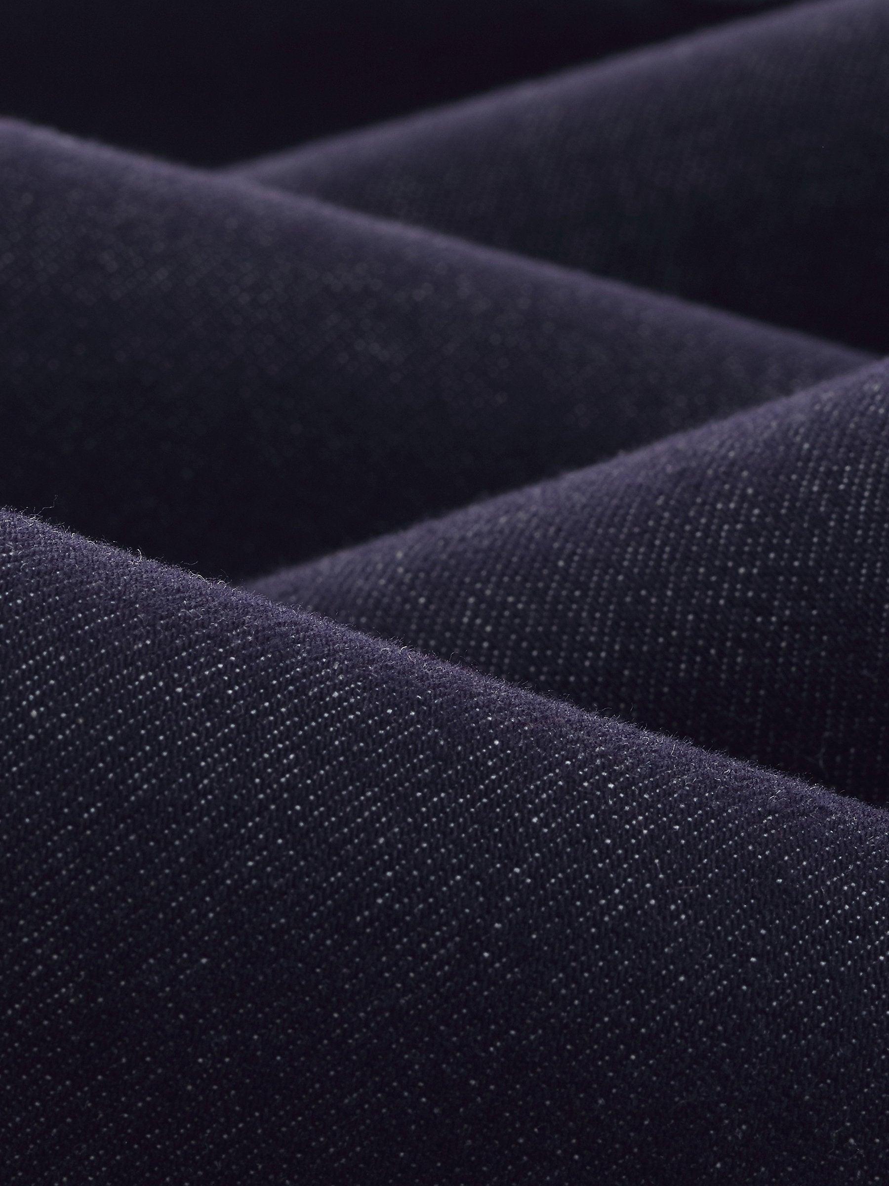 Denim High-Waisted Stretch Fleece Lined Women Micro-Flared Jeans Product Image