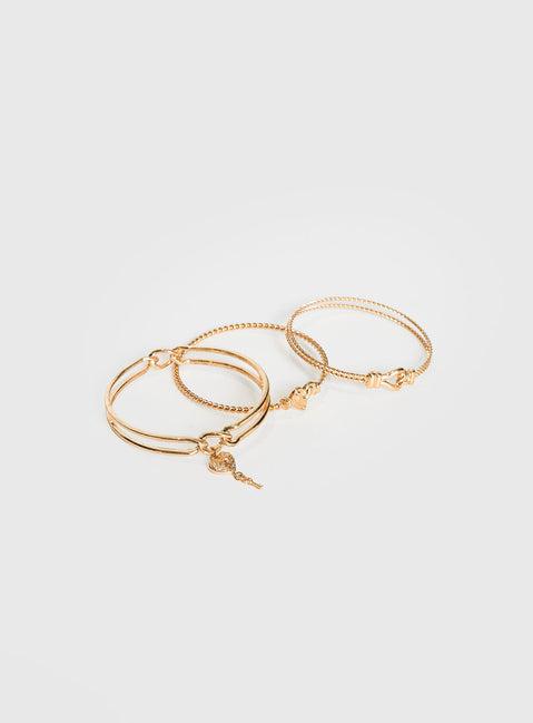 Break My Soul Bracelet Pack Gold Product Image