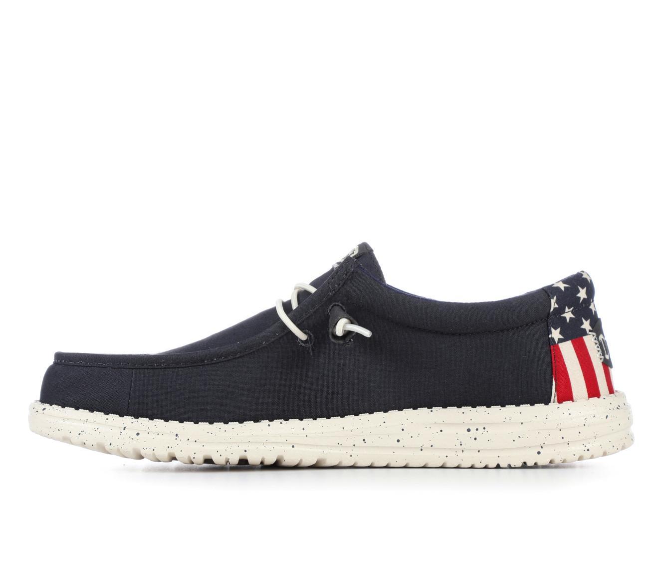 Men's HEYDUDE Wally Americana Casual Shoes Product Image