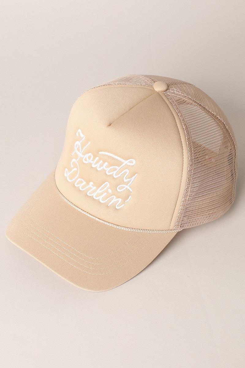 Howdy Darlin' Embroidered Cap Product Image
