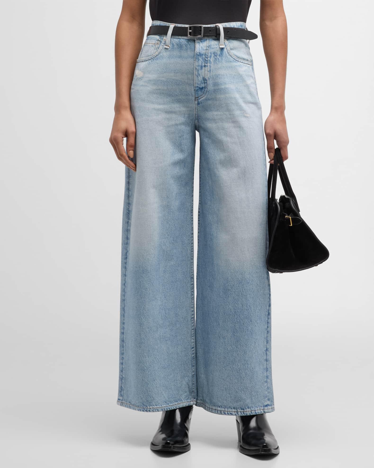 Miramar Sofie Cropped Wide-Leg Jeans Product Image