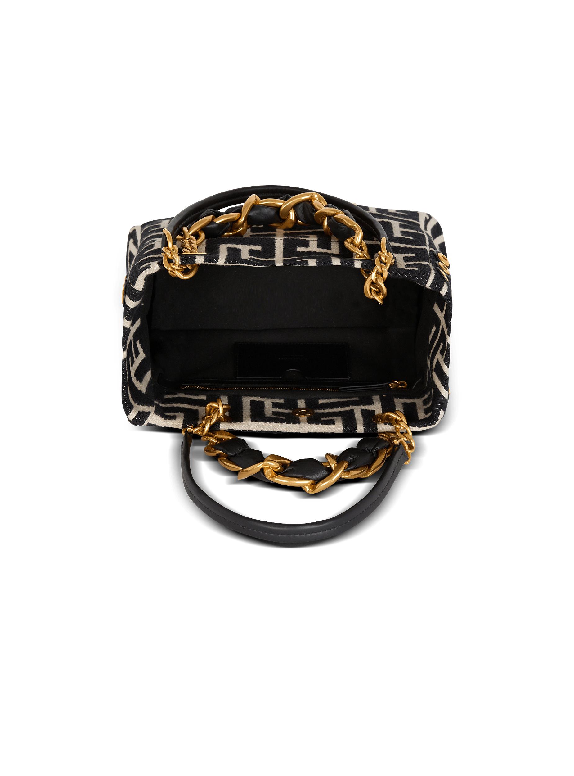 Small 1945 Soft monogrammed jacquard tote bag Product Image