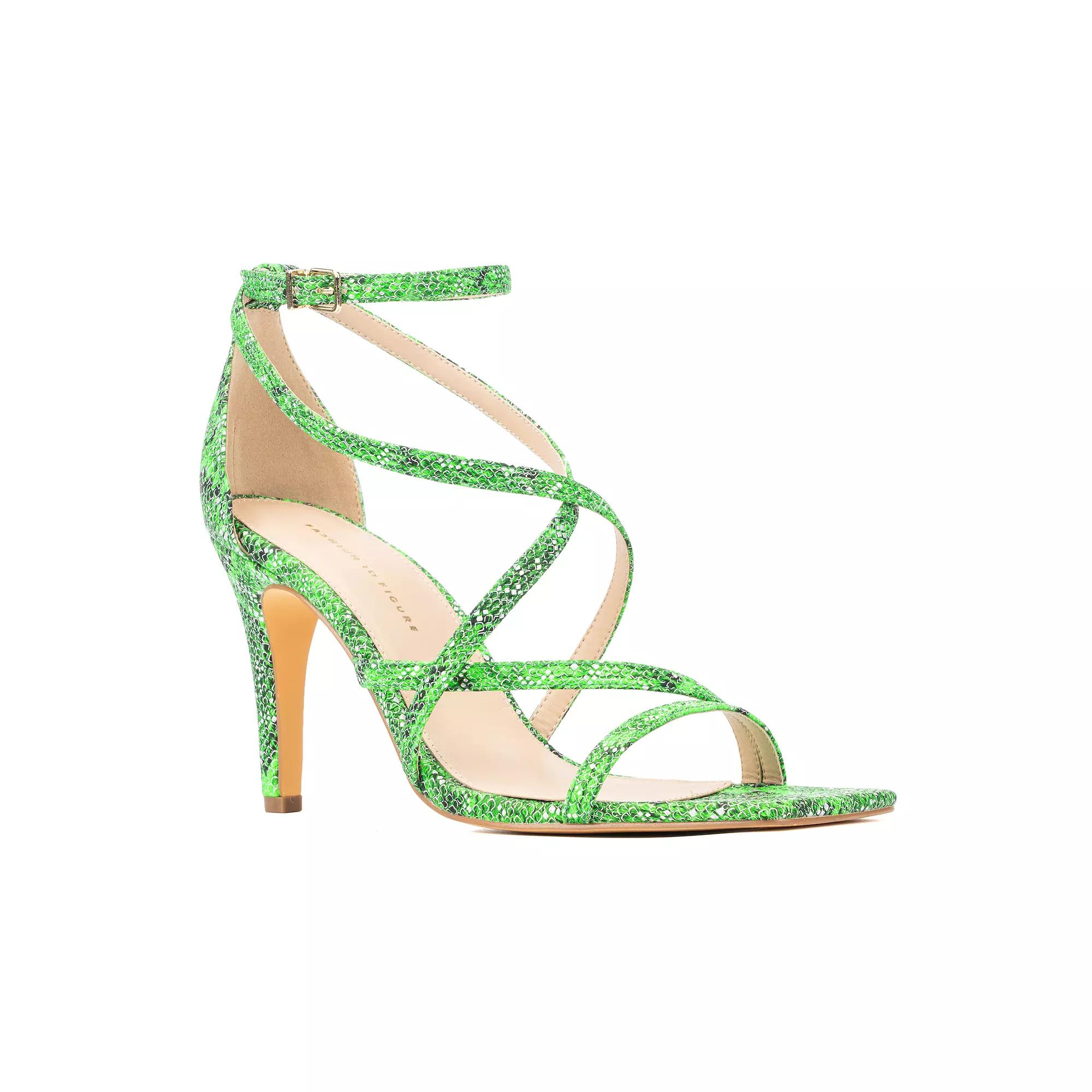 Fashion to Figure Stella Women's Wide Width Strappy Sandals,  Product Image