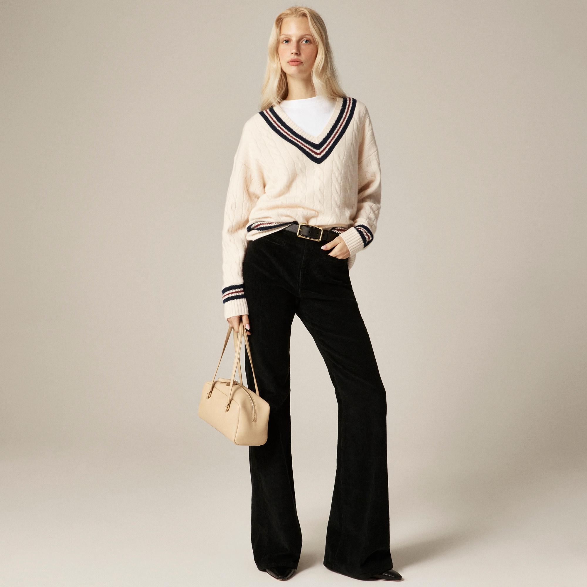 Vintage flare pant in corduroy Product Image