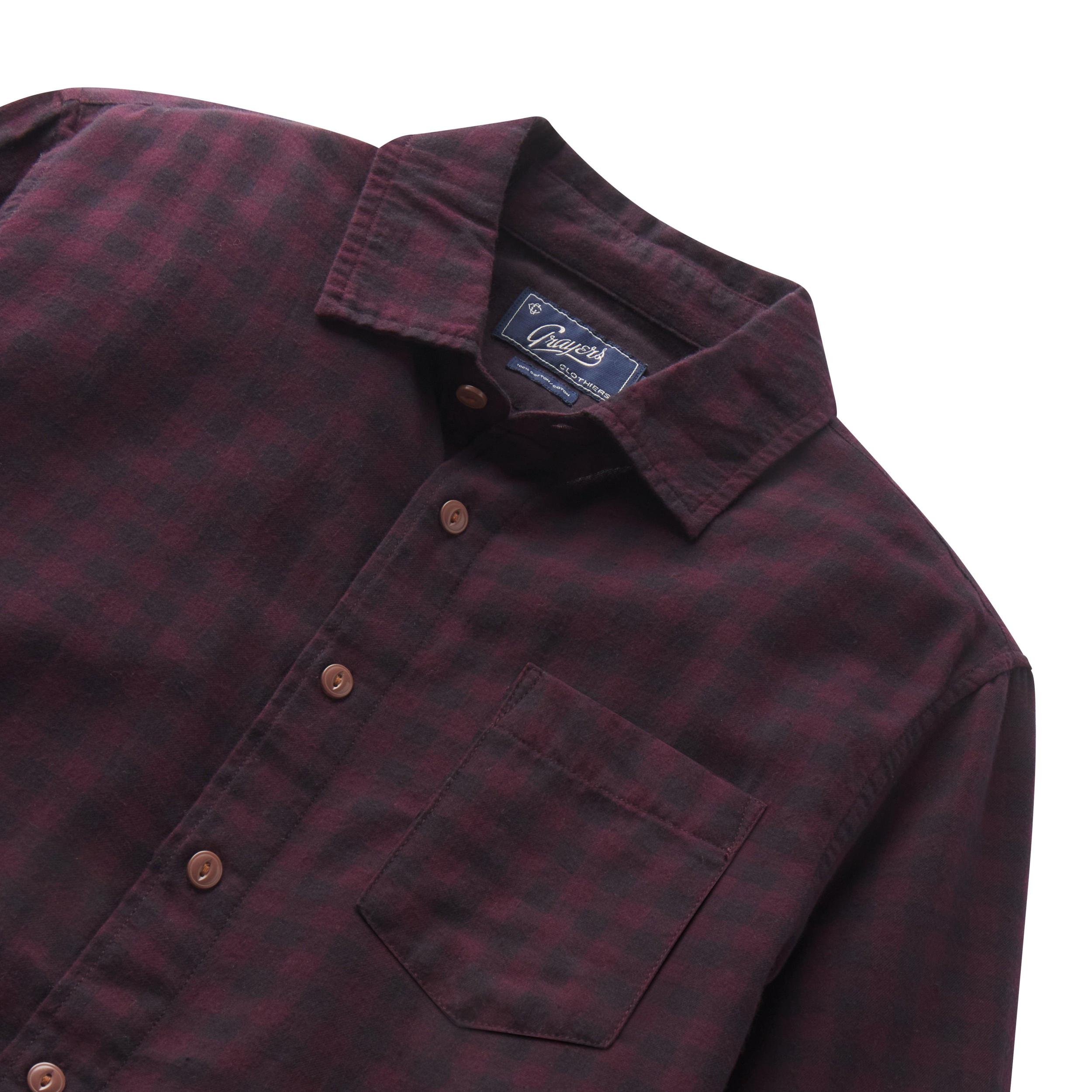 Belvedere Heather Lux Flannel - Blueberry Product Image