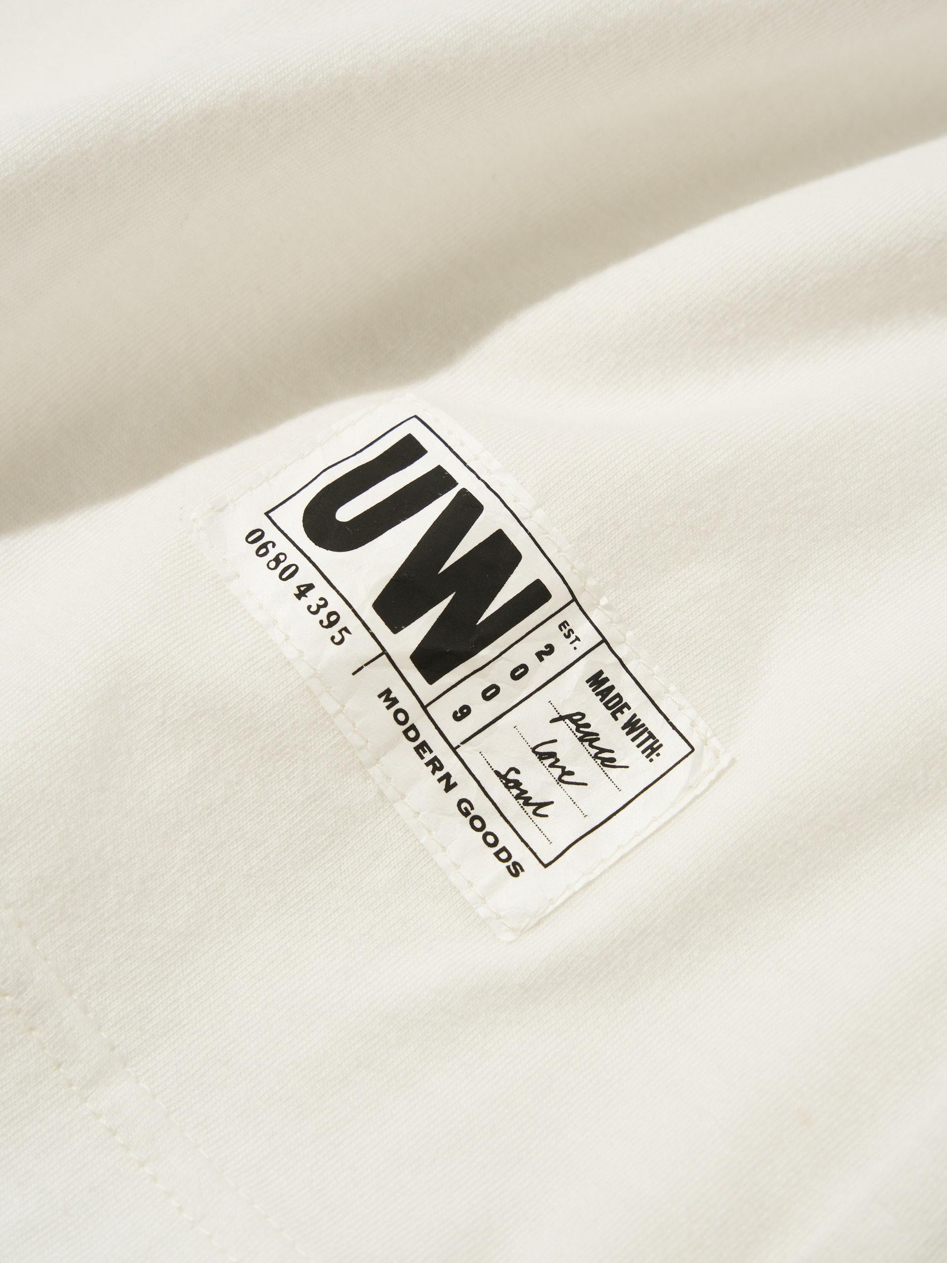 Ecru Single Jersey L/S Tee Product Image